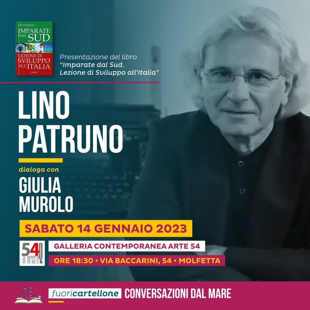 Lino Patruno il 14 gennaio per Conversazioni dal Mare Fuori Cartellone