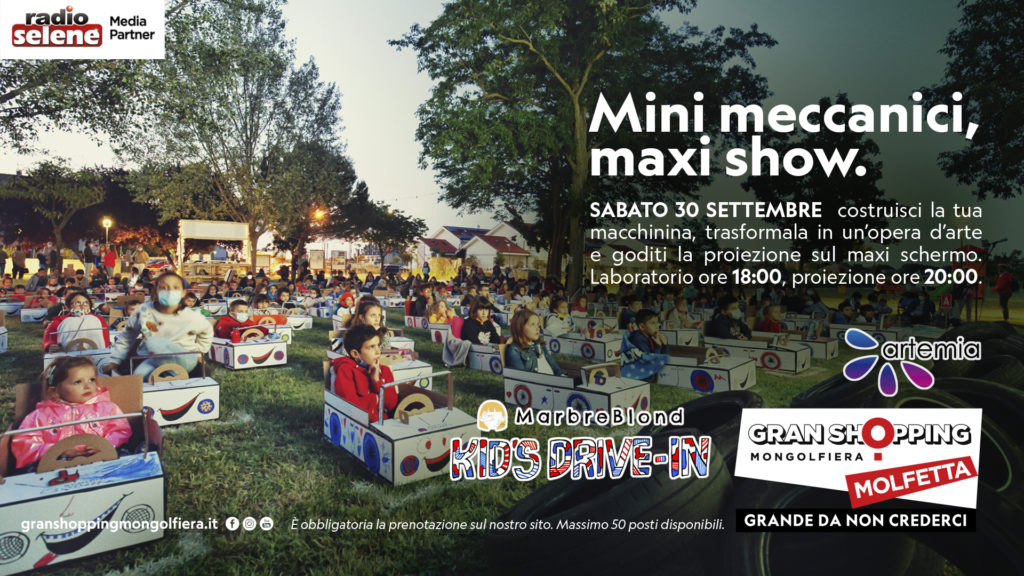 Molfetta Mini Meccani Maxi Divertimento. Kids Drive In