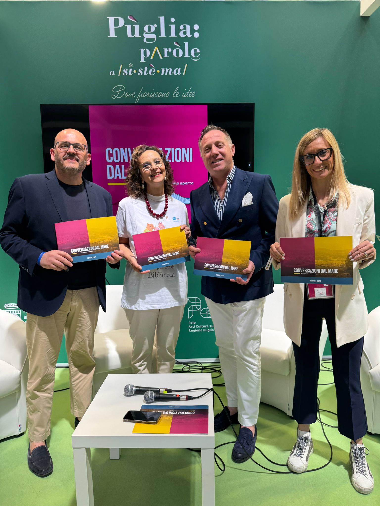 salone del libro di torino 2025 con Giovinazzo e Mattinata