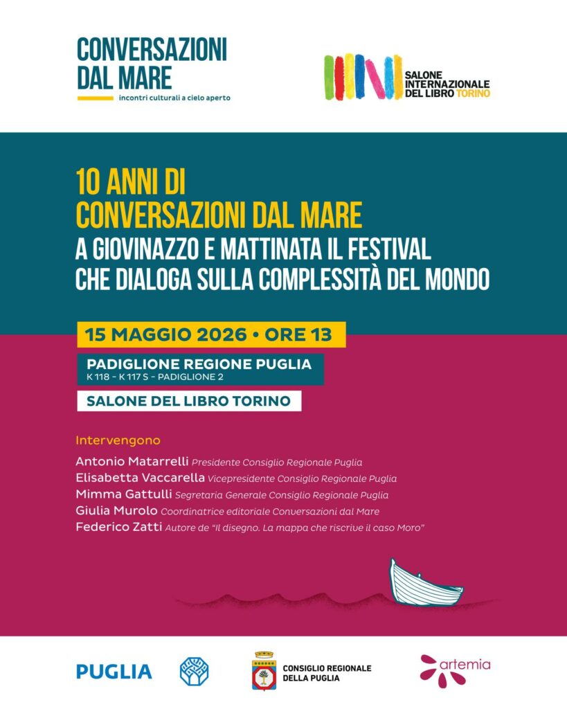 Conversazioni dal Mare al Salone del Libro 2026